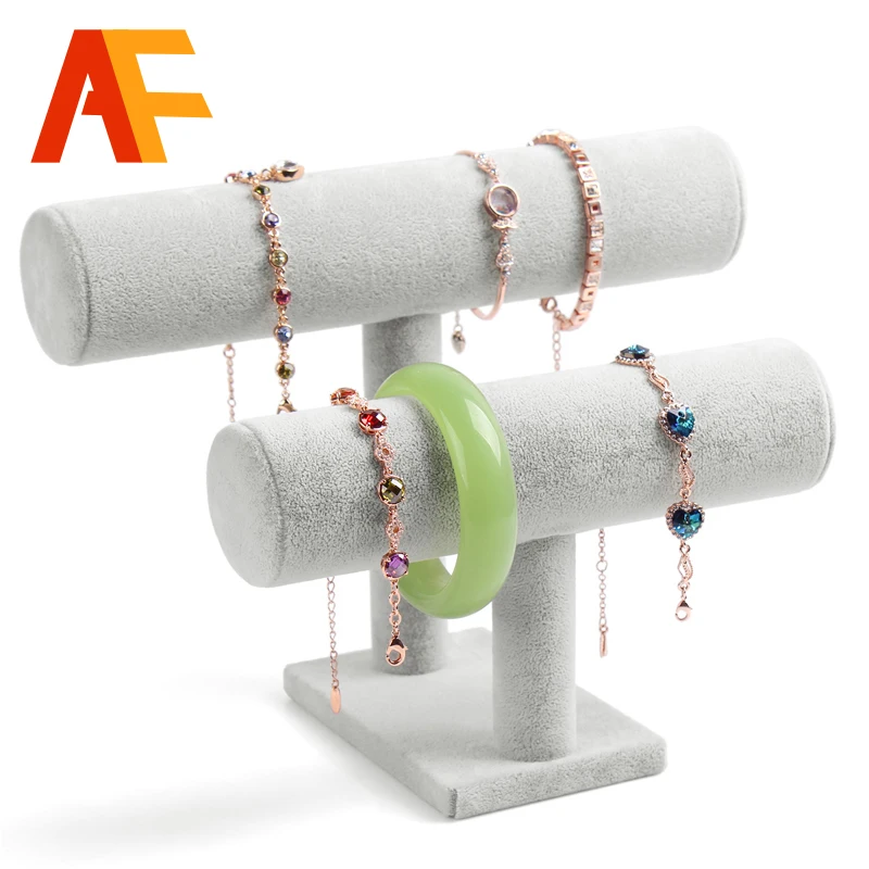 Double layer Bangle, Bracelet ,Jewelry Displays double layer velvet