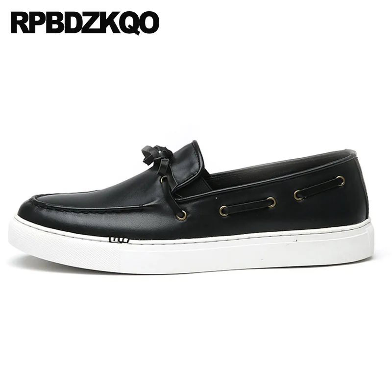 

brown genuine leather china black loafers designer boat shoes men fashion high quality british style real slip on flats luxury