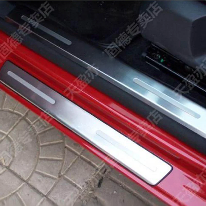 

For Volkswagen VW GOLF 6 MK6 GTI 2009-2014 Hatchback Scuff plate Door sills Guards Threshold Pad Tread Plate Pedal 8pcs