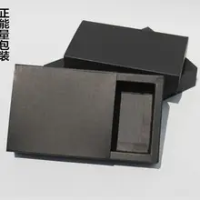 20 шт. черный Подарочная коробка Упаковка короб для бумаг Духи упаковочные коробки Свадебная вечеринка картонная коробка для конфет коробка