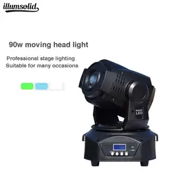 Движущаяся головка spot led 90 Вт gobo light professional dj оборудование