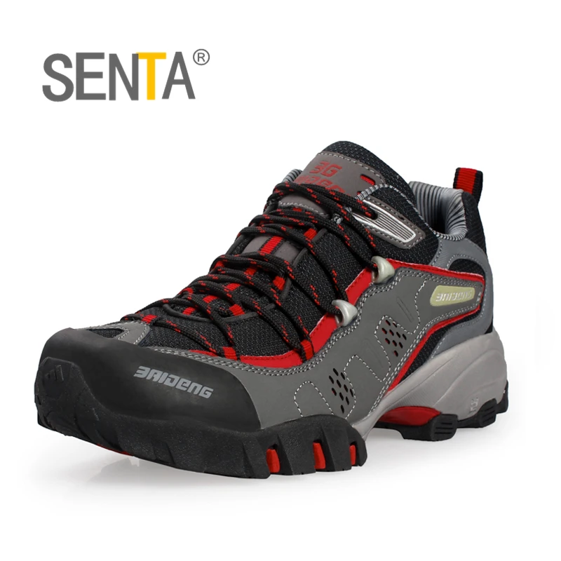 

SENTA Outdoor hiking shoes Men Women Breathable Mountaineering Lovers Winter Autumm Trekking Climbing sneakers Size 36-45