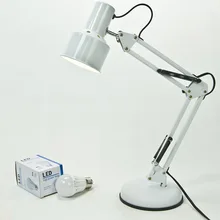 Современная регулируемая светодиодная настольная лампа Architect 220 В книжная лампа для чтения складное ночное освещение настольные лампы для гостиной