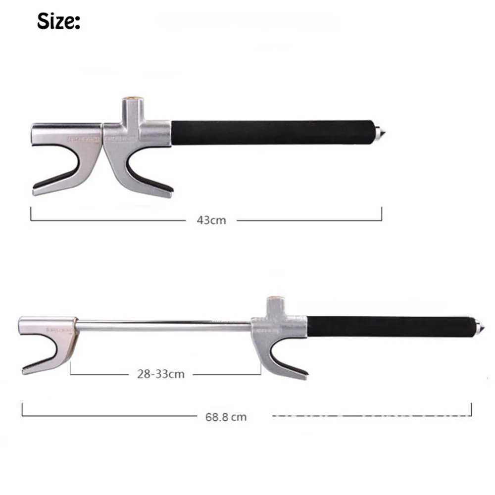 Регулируемая блокировка рулевого колеса автомобиля противоугонные автомобильные рулевые замки с молотком Безопасности