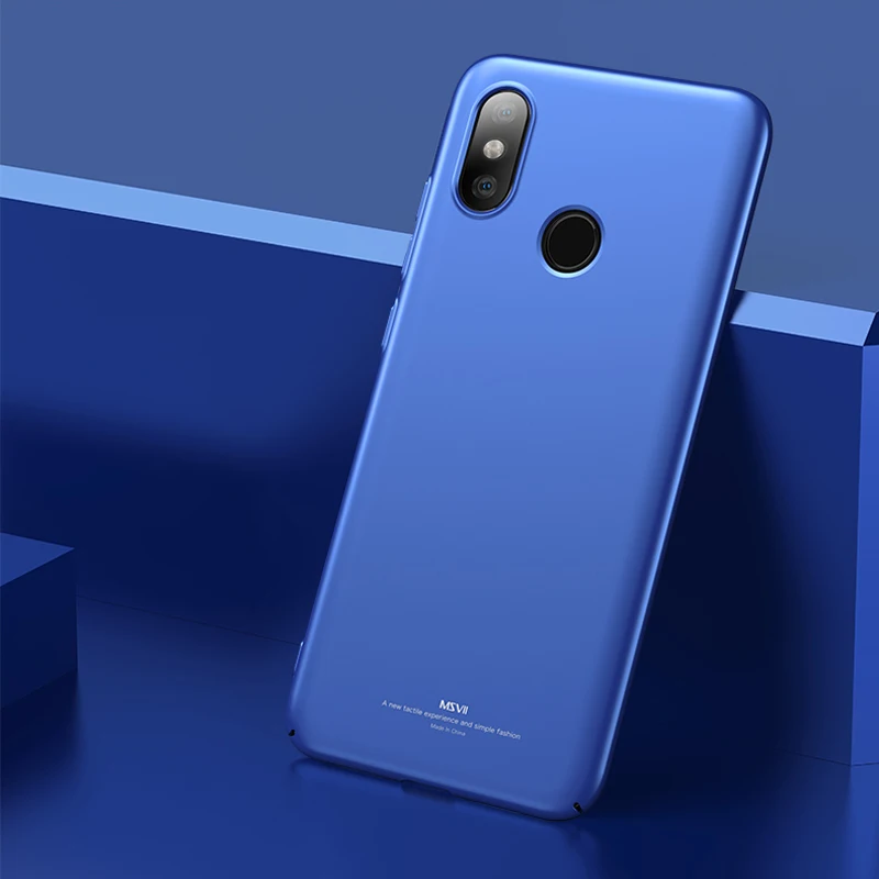 MSVII чехол для Xiaomi Mi Max 3 задняя крышка Max3 модный ультратонкий жесткий телефона Fundas |