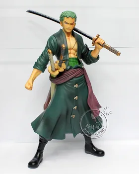 

Free Shipping Cool 9.5" One Piece Roronoa Zoro After 2 Years PVC Action Figure Collection Model Toy