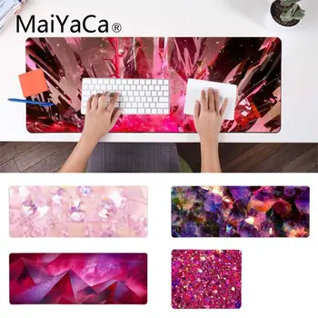 

MaiYaCa Boy Gift Pad Shining Crystal Pink Crystal Office Mice Gamer Soft Mouse Pad Laptop Gaming Lockedge Mice Mousepad
