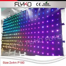 2 m и формирующая листы для кровли 4 м светодиодный занавес rgb пожаробезопасный p18