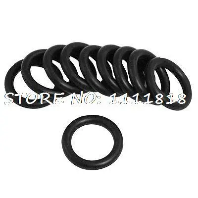 

Black NBR O Rings Oil Seal Washer 35mm x 23.6mm x 5.7mm 10 Pcs