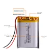 3.7V 2000mAh 103450 Lipo Polymer Lithium Rechargeable Battery For GPS navigator MP5 GPS Bluetooth Speaker headset e-book camera ► Photo 2/6