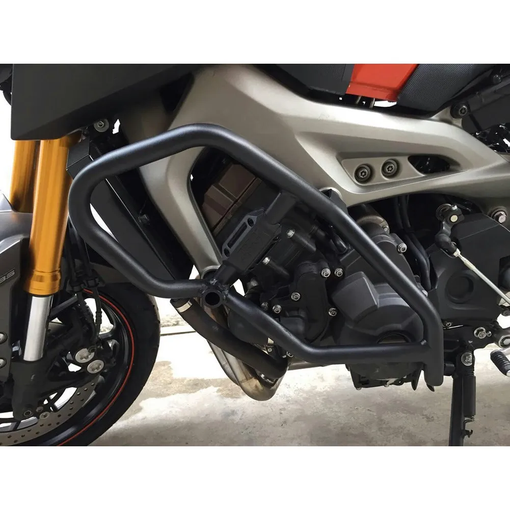 Front Engine Highway Crash Bar Guard Protector For YAMAHA MT-09 MT09 2013-2017 Motorbike Falling Protection Parts Accessories