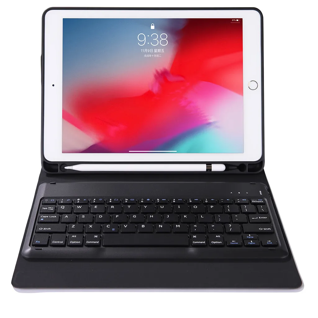 VOBERRY Tablet Case With Keyboard Colorful Bluetooth For Air Air2 Pro 9.7Inch PU Leather Cover Pen Slot #2 | Компьютеры и офис