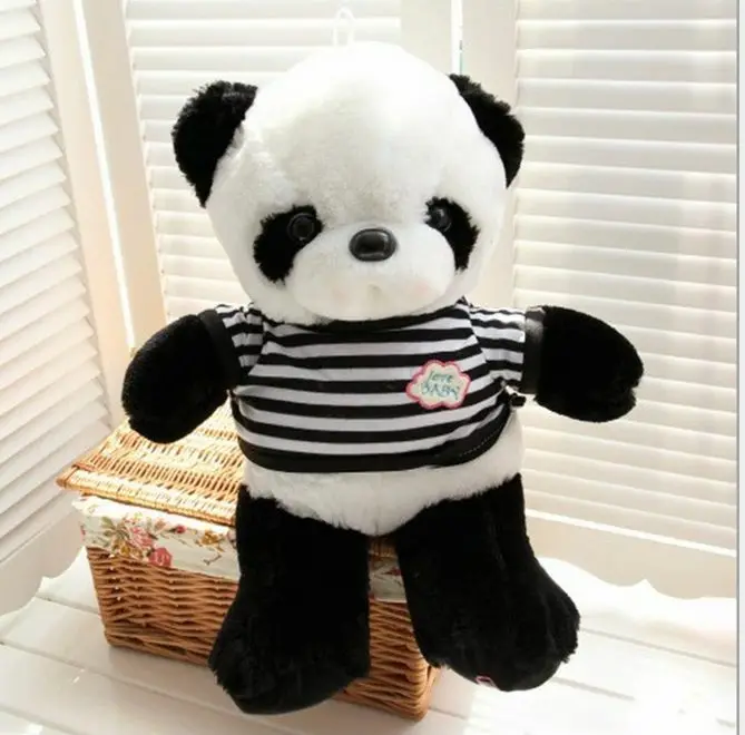 3" гигантская большая панда, плюшевые мягкие игрушки, кукла, мягкие животные, подушка, подарок, хлопок, много, 80 см, большой размер, милая кукла, плюшевая игрушка, плюшевая игрушка - Цвет: Черный