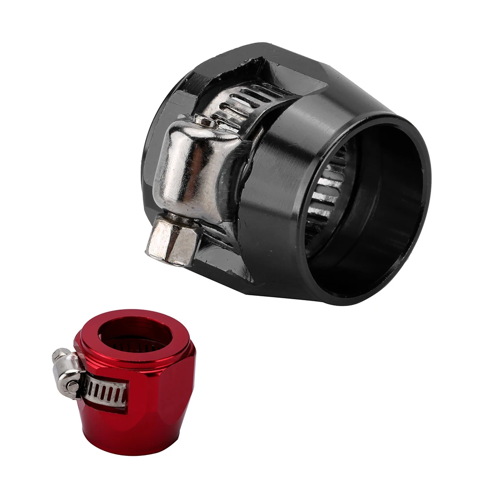 

Car Accessories Fuel Hose Clamp Hex Finishers Hose End Fitting Oil Water Pipe Adapter AN6 AN8 AN10