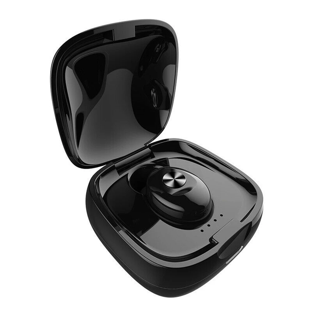 XG12 TWS бинауральные 5,0 Bluetooth наушники Беспроводные водонепроницаемые мини-вкладыши HiFi стерео Спортивная гарнитура удобство Elfin наушники - Цвет: Single ear charging