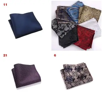 

2019 Fashion Droppshiping Vintage Men British Design Floral Print Pocket Square Handkerchief Chest Towel Suit Accessories dg88