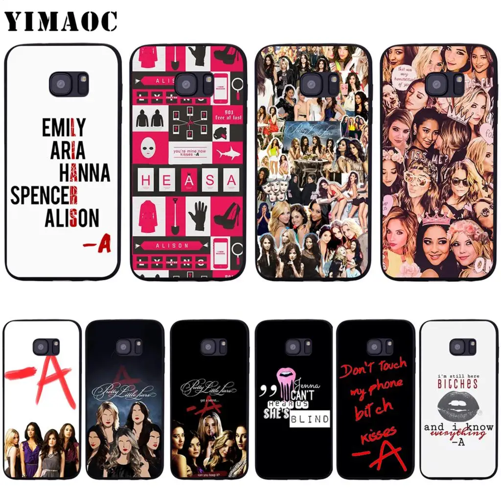 YIMAOC Pretty Little Liars Spencer Hannah Case for Samsung Galaxy A7 A8 A9 A10 A20 A30 A40 A50 A70 M10 M20 M30 S10e J6 Plus | Мобильные