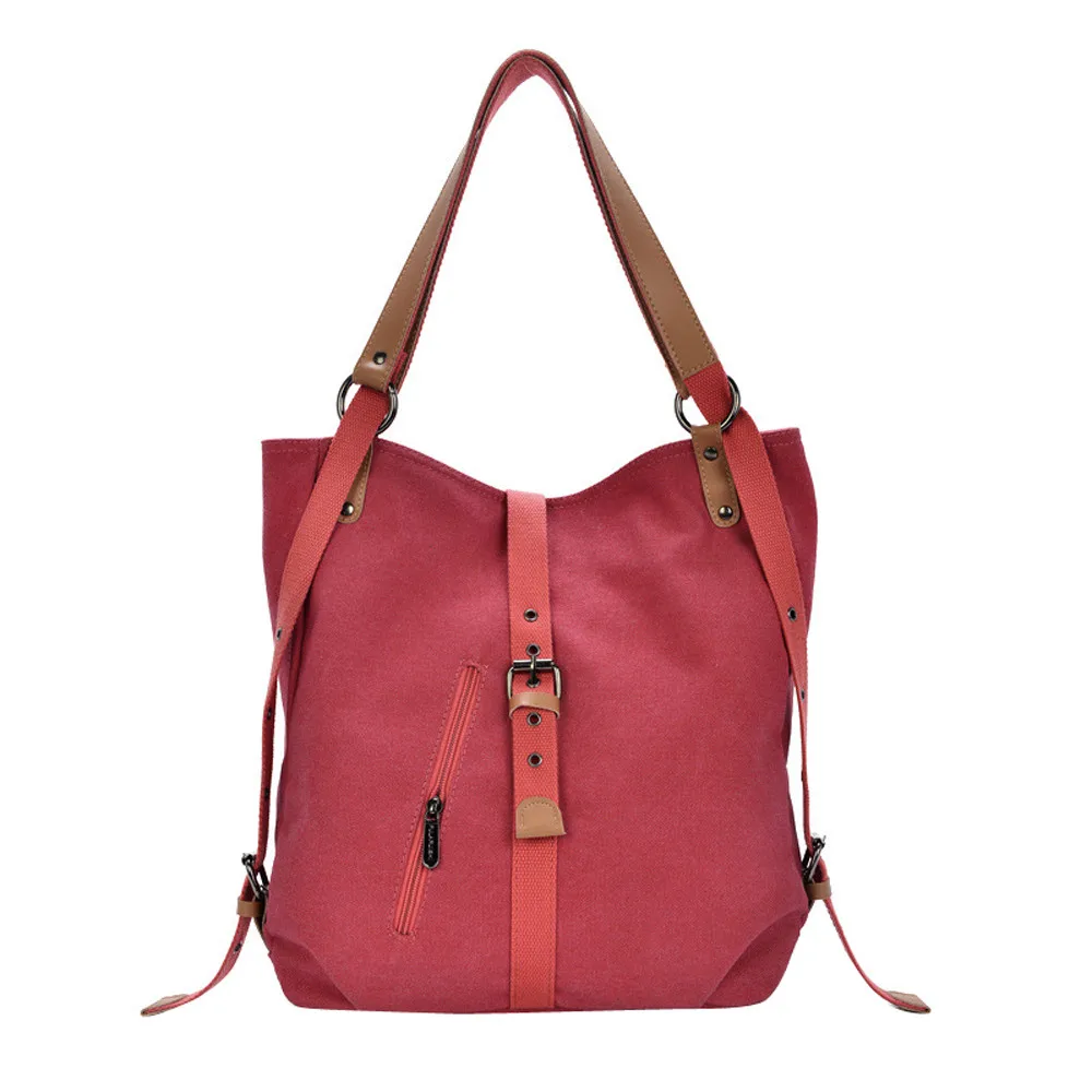 Aelicy, новинка, холщовая сумка-мессенджер, женские сумки, известный бренд, винтажная сумка, Ретро стиль, сумка-мессенджер, сумки на плечо для женщин - Цвет: Красный