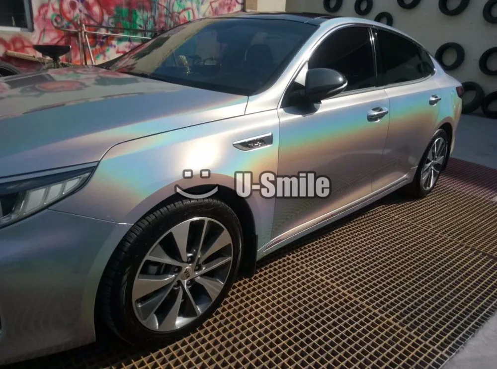 Silver-Gloss-Psychedelic-Car-Vinyl-Wrap (10)