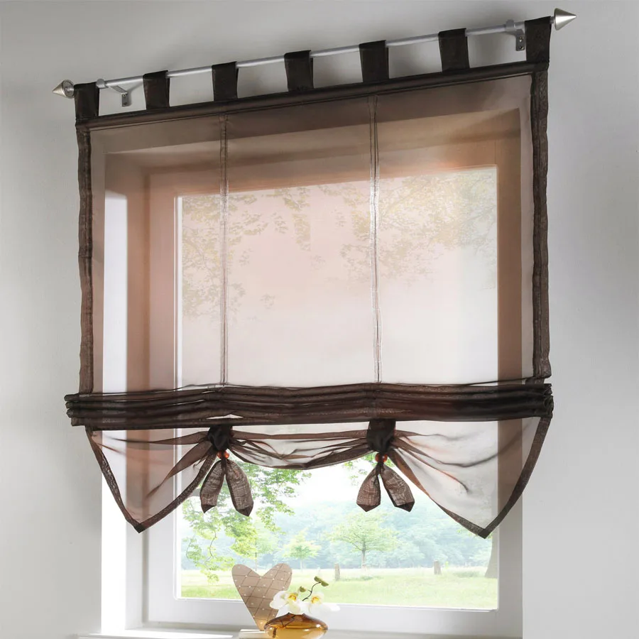 2018 romano sombra moda estilo europeo corbata persianas cortina de ventana con cuentas cocina cortina de gasa pura tab de la marca superior cortinas 2018 romano sombra moda estilo europeo corbata persianas cortina de ventana con cuentas cocina cortina de gasa pura tab de la marca superior cortinas