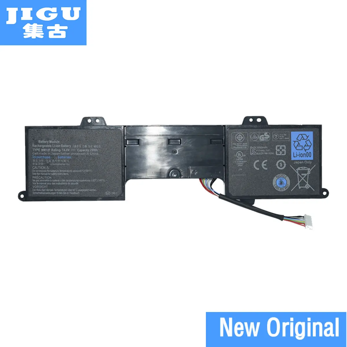 JIGU 9YXN1 TR2F1 WW12p аккумулятор для ноутбука Dell для Inspiron DUO 1090, 14,8 в, 29WH