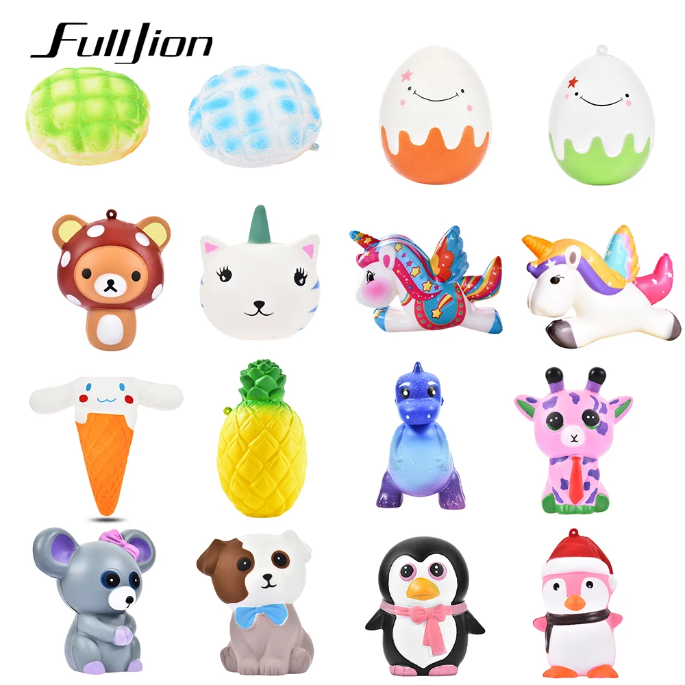 

Fulljion Squishy Stress Relief Toys Dinosaur Surprise Fun Novelty & Gag Toys Squish Gags Practical Jokes Funny Gadget
