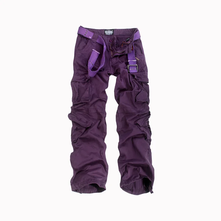 purple combat trousers