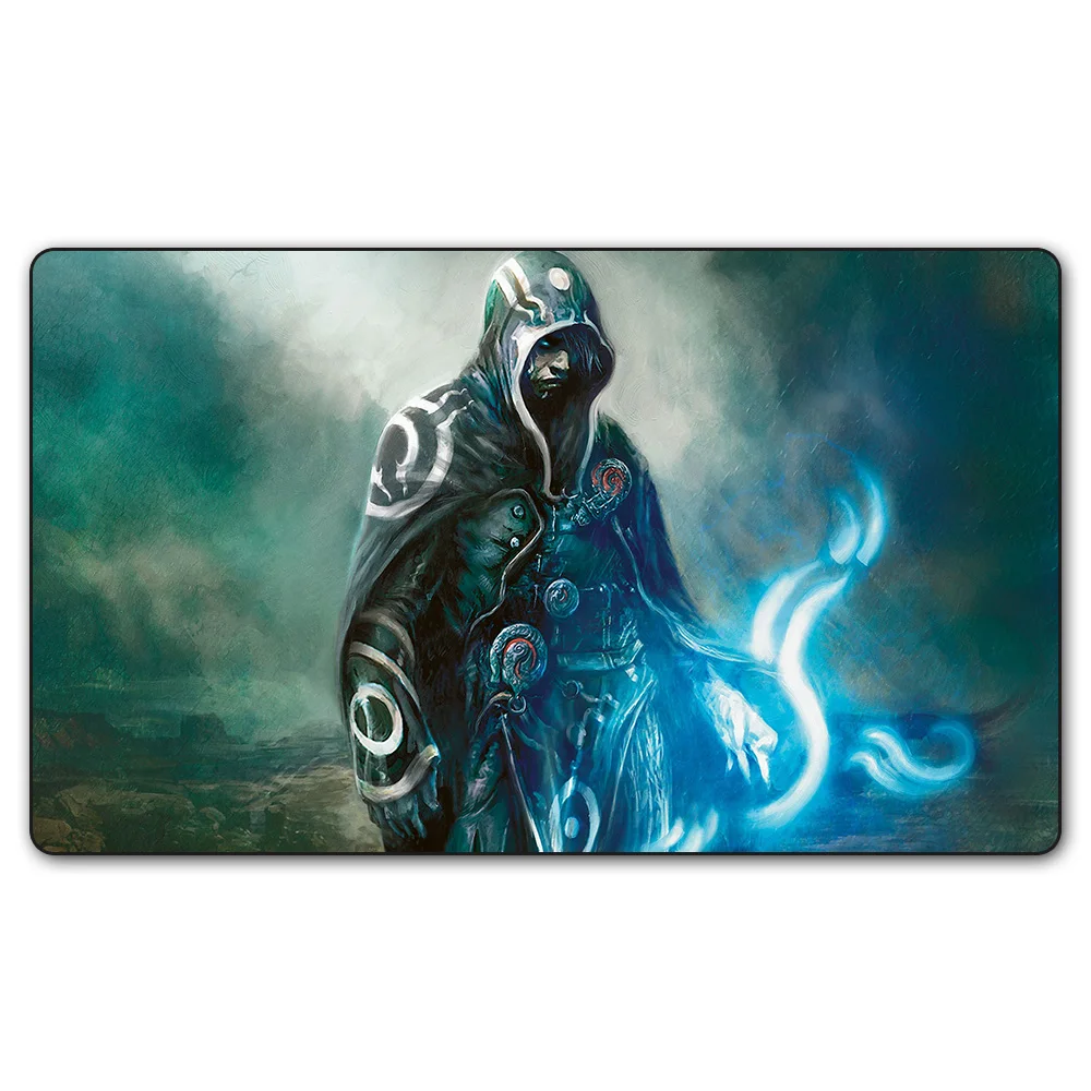 MGT Playmat Plamswalker Jace Beleren Magic Cards Custom Play mat Ultra
