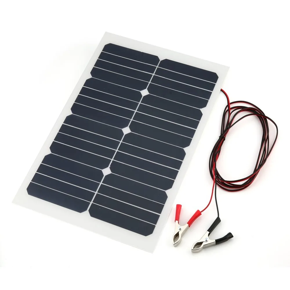 

SunPower Solar Panel Battery Charging 18V 20W Flexible Car Battery Sun Power Charger DIY Electronic Board