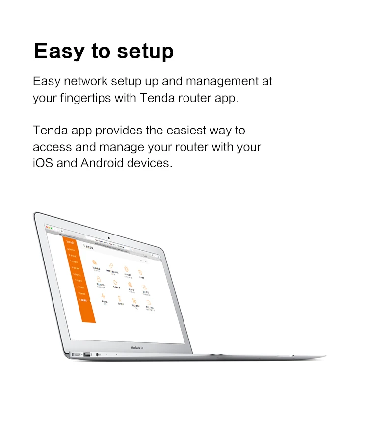 Tenda AC6 AC1200 маршрутизатор 5dBi антенны Wifi ретранслятор 2,4 ГГц 5 ГГц Двухдиапазонные роутеры приложение управление Wifi с английской прошивкой