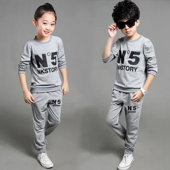 

Boys Girls Clothing Set Fashion Sport Suits 2 Pieces Twinset Children Clothes For Boy Clothing Sets For Spring Autumn