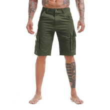 Loozykit мужские летние пляжные шорты, повседневные свободные шорты с несколькими карманами, большие камуфляжные военные комбинезоны, шорты-карго в стиле хип-хоп