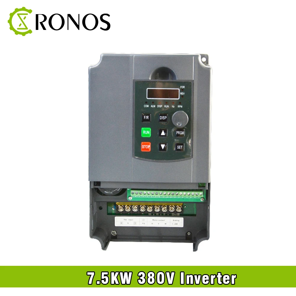 Spindle Motor Speed Control 380V 7.5KW VFD Variable Frequency Drive VFD 3HP Frequency Inverter For Motor Spindle Motor Speed Control 380V 7.5KW VFD Variable Frequency Drive VFD 3HP Frequency Inverter For Motor