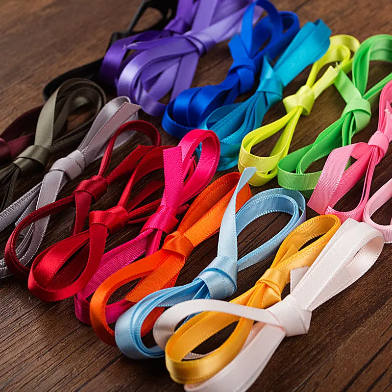 

1 Meters Length Meter Beautiful Satin Ribbon Wedding Invitation Card Party Decoration Scrapbooking Wrap Supplies Riba