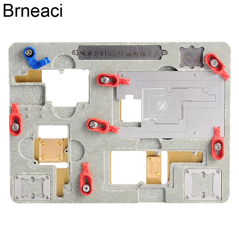 

Brneaci K19 Cooling Explosion-proof Tin Repair Fixture for iPhone 8 X Motherboard Fixture Position Platform Plant Tin