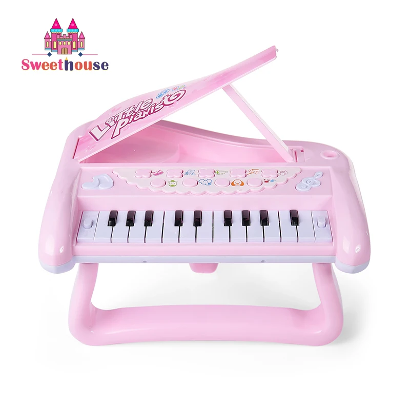 22 Keys Electronic Piano Baby Music Toys Animal Sounds Keyboard 3d