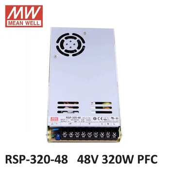 

Meanwell 48V 6.7A PFC led power supply RSP-320-48 Switching Power Supply Driver for LED Strip AC 86-264V Input to DC 48V UL CE