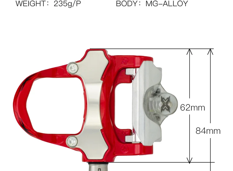 Wellgo Xpedo XRF07MC 235 г магниевый дорожный велосипед из сплава бесклипсовая педаль с 2 парами keo совместимые бутсы самофиксирующаяся педаль