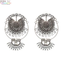 Jujia Новые Модные Винтажные женские Кристалл серьги-стержни Урожай себе модные серьги для женщин