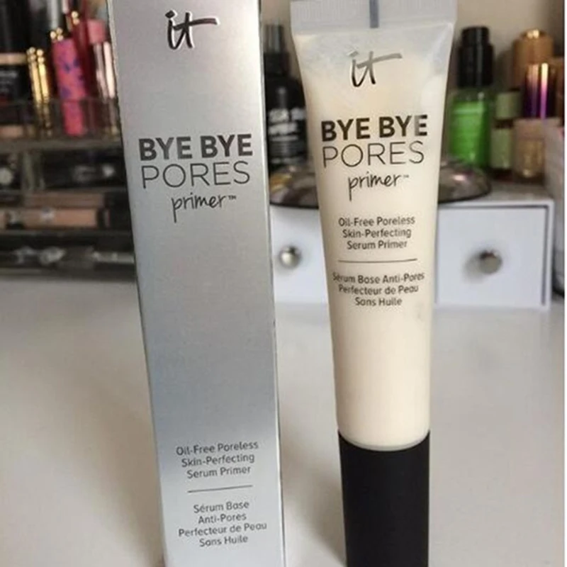 It Cosmetics крем-праймер для макияжа Bye Pore увлажняющий контроль с маслом для глаз Осветление кожи основа для макияжа