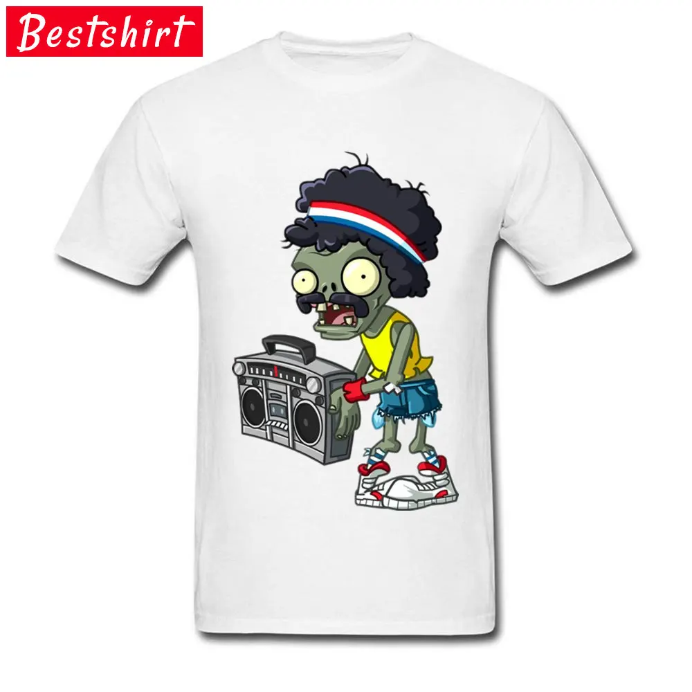 

Retro Video Rap Rock Music Plant Zombie Tshirts O-Neck Gta5 Youth Tees Jojo',s Bizarre Adventure Tee Shirt T Shirts For Student