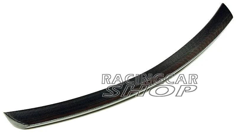 V Style Real Carbon Fiber Trunk Boot Spoiler Wing Lip Fit For Mercedes Benz W204 Coupe 2-Door C200 C250 C300 2012UP