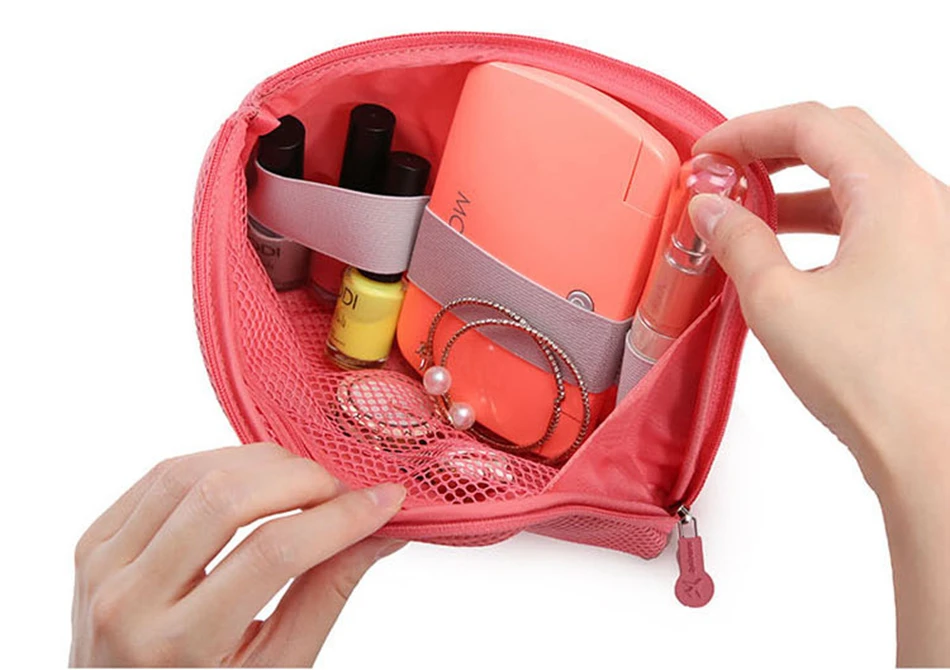 Travel Accessories Creative Shockproof Digital USB Headset Storage Charger Cable Earphone Makeup Organizer Women Accessories Bag