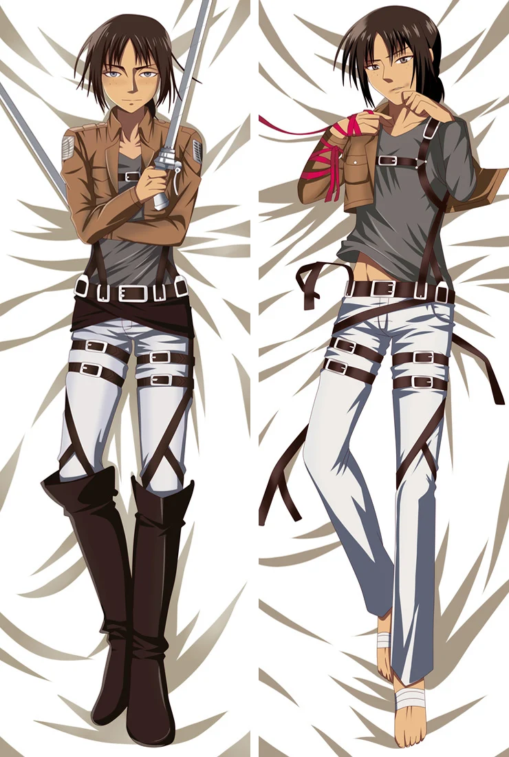 Аниме; обувь для косплея по аниме «атака на Титанов»(Shingeki no Kyojin Levi Ymir Подушка «Dakimakura» чехол Крышка обниматься тела Чехол - Цвет: 77037