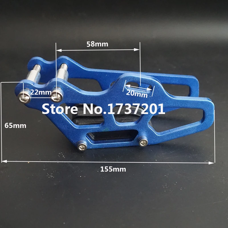 Защитная направляющая цепи CNC 5 цветов подходит для CR 125 250R CRF 250X 450R 450X мотоцикла|chain
