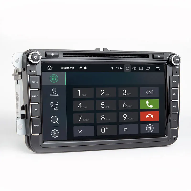 2 Din Android 8 0 Автомобильный DVD Радио GPS навигация для VW Passat B6 amarok volkswagen Skoda Octavia golf 5 6
