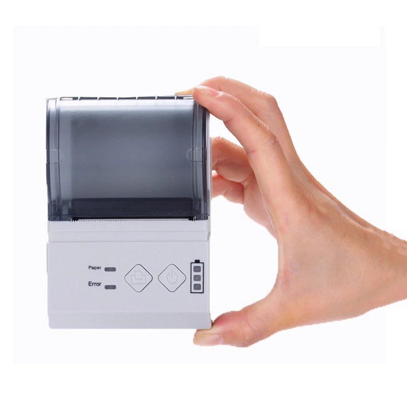 melhor 58mm portable WIFI printer USB mini thermal pos bill printer support unintermittent sticker label QR code printing for business