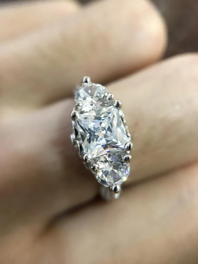 CC Hyperbole серебряные кольца для женщин дворцовые Винтажные Цветы Свадебные