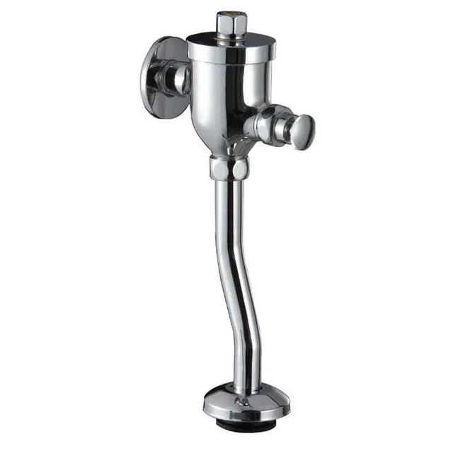 Hand pressing type WC urinal flush valve, Dark outfit urinal flush