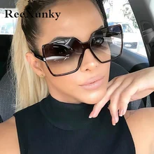 Винтажные дизайнерские Квадратные Солнцезащитные очки для женщин модные зеркальные черные солнцезащитные очки мужские оттенки женские